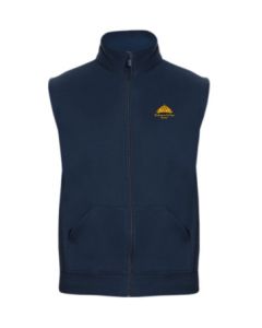 RKC Crest Sleeveless Zipper Jacket
